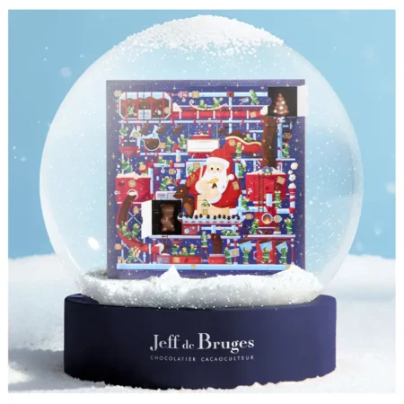 Calendrier de l'Avent décor fabrique de chocolats